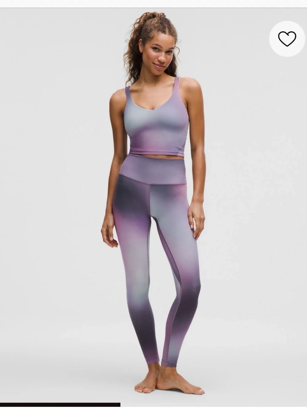 Lululemon Align Set in Purple Haze